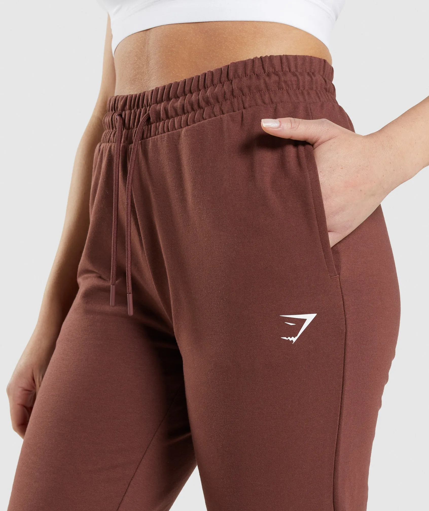 Gymshark Training Joggers - Cherry Brown