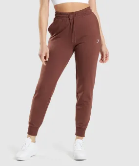 Gymshark Training Joggers - Cherry Brown