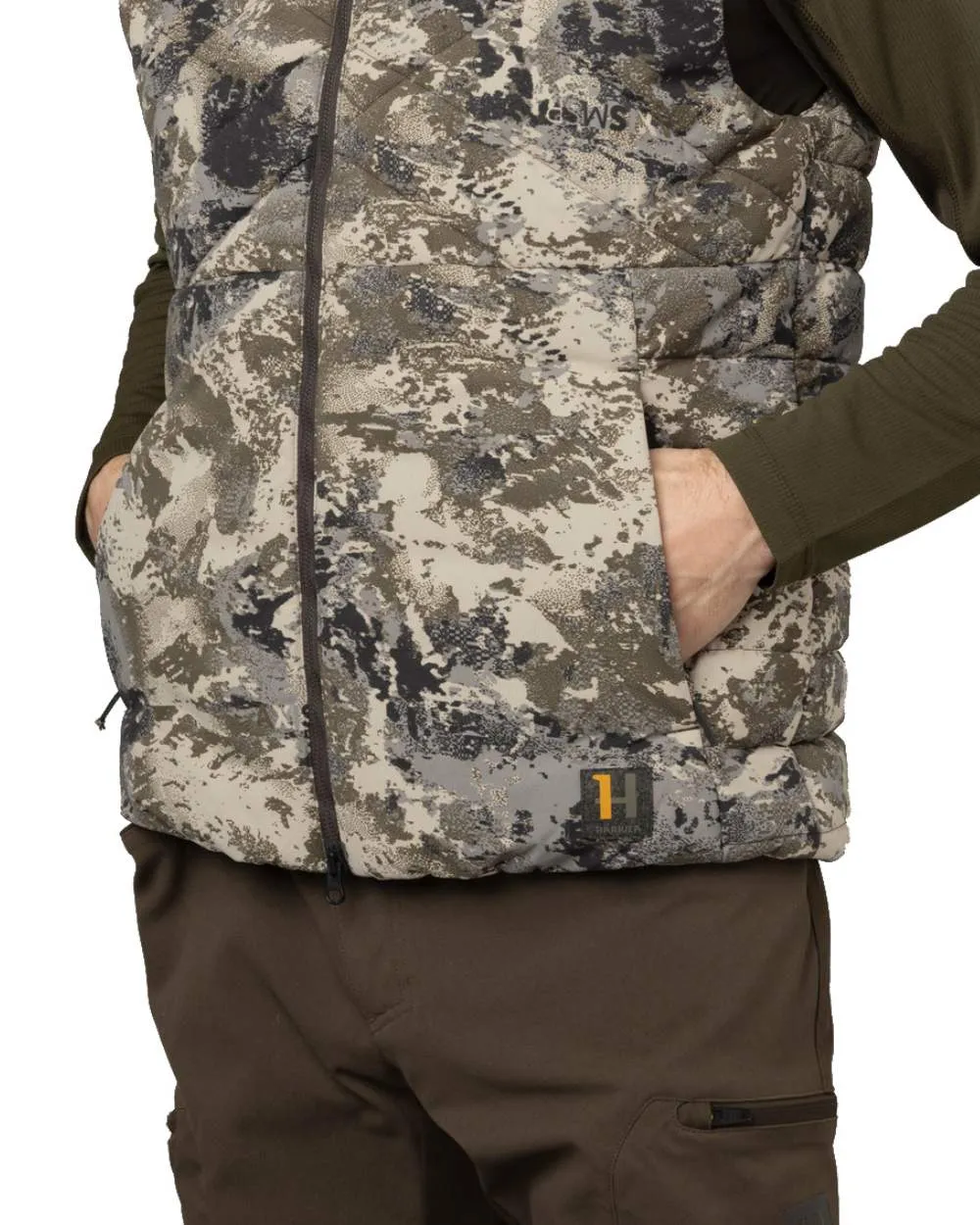 Harkila Camo HSP Insulated Waistcoat