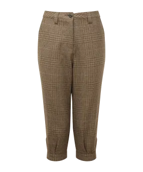 High Waisted Tweed Breeks - Teviot Tweed