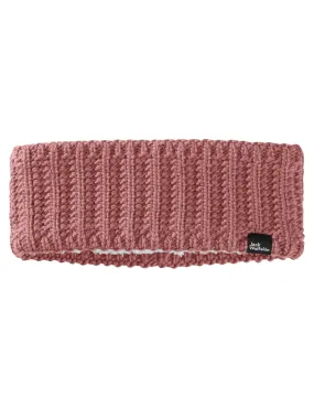 Highloft Knit Headband - Red Coral