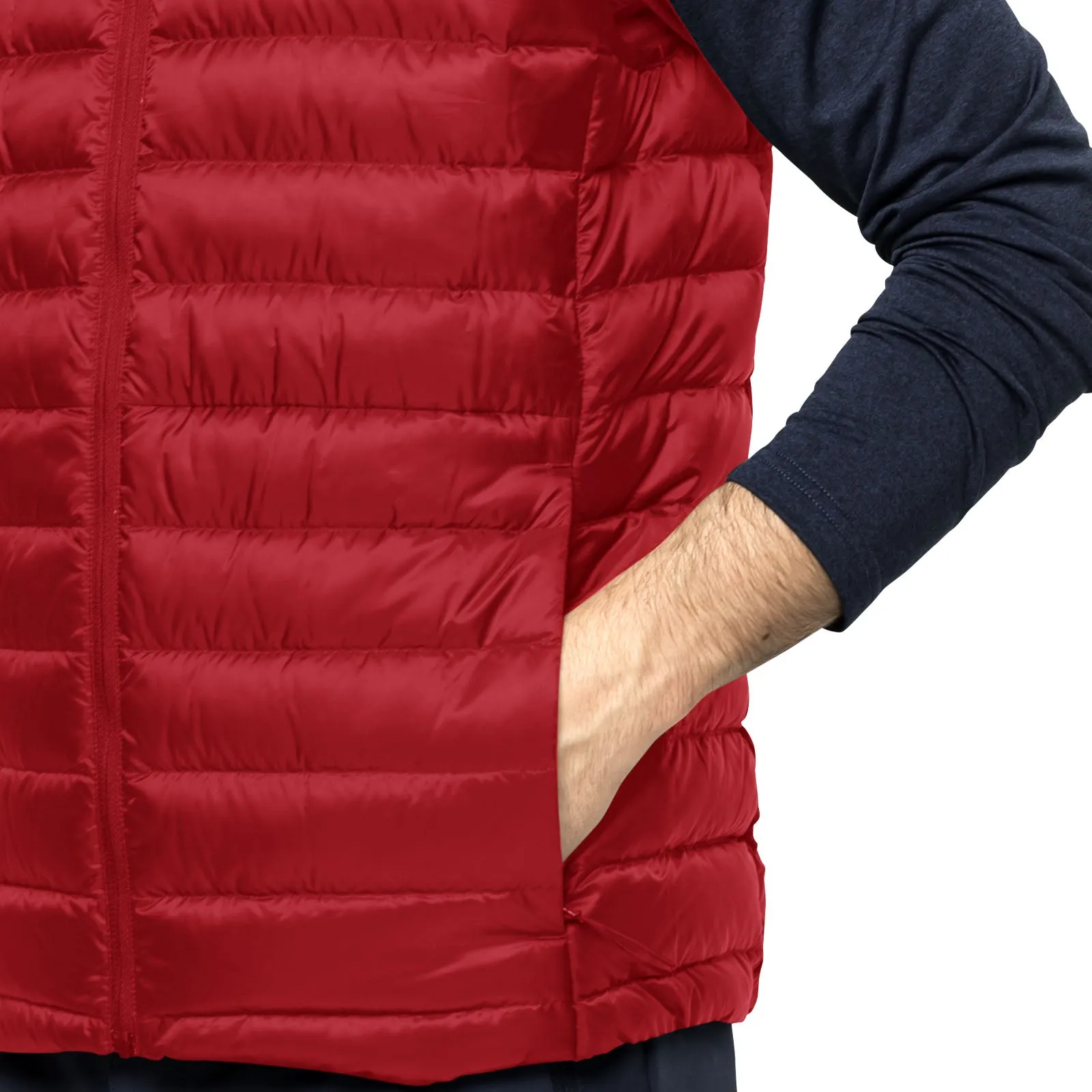 Jack Wolfskin Mens Pack & Go Down Packable Gilet