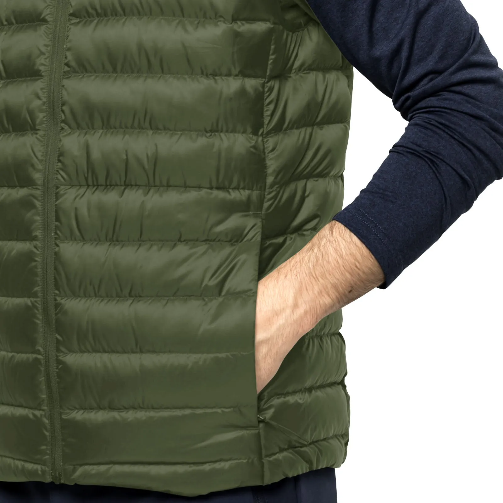 Jack Wolfskin Mens Pack & Go Down Packable Gilet