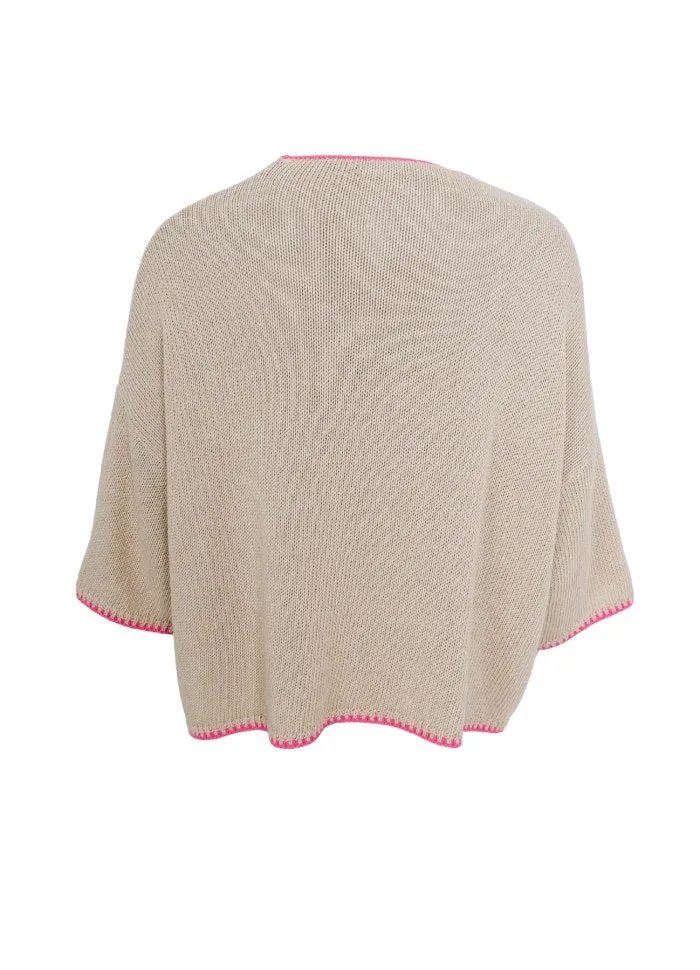 Joanna Short Sleeve Jumper