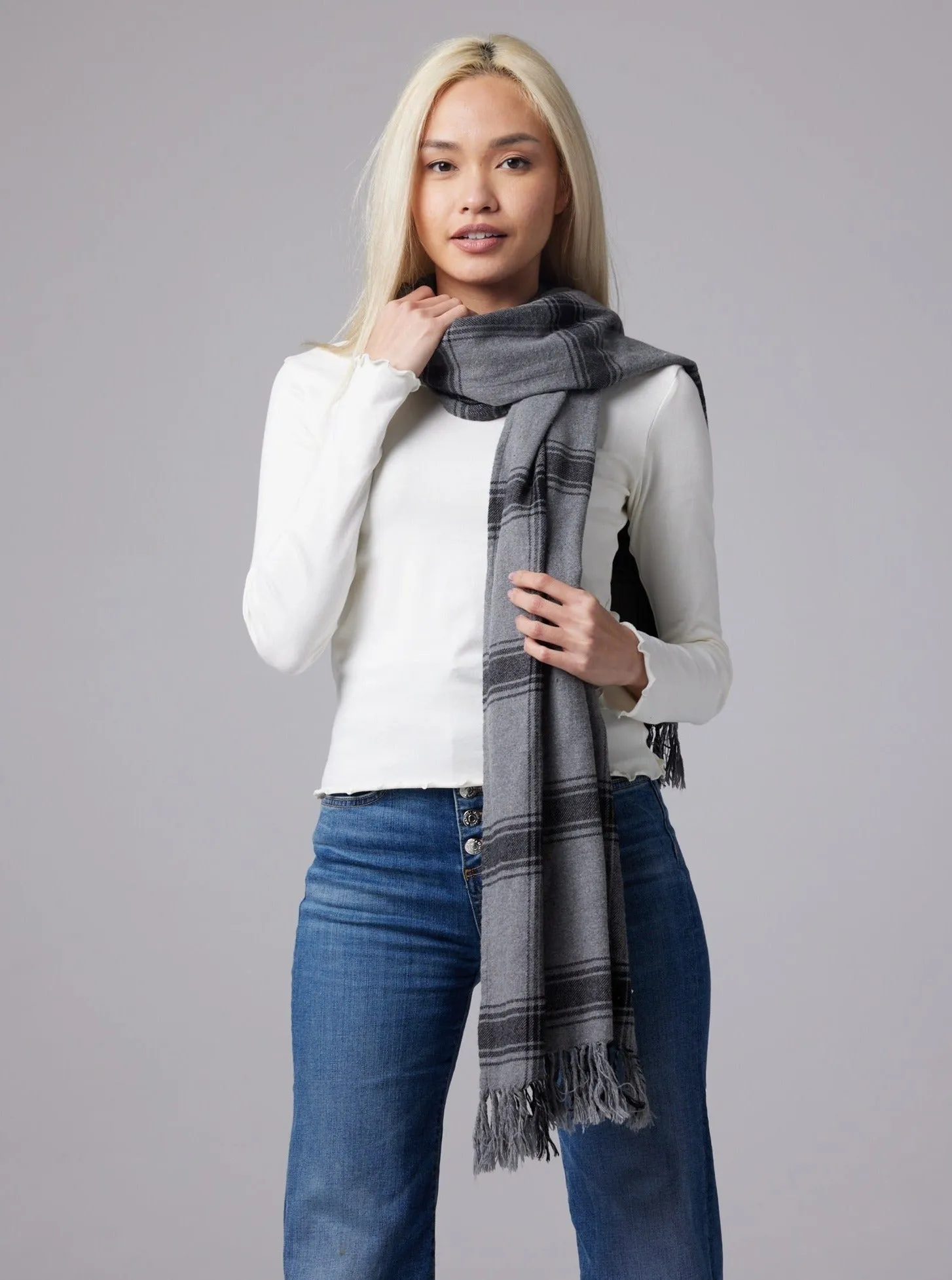 Jones Scarf - Grey