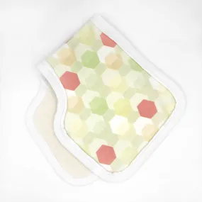 Juicy Geometric Burp Cloth - Organic Cotton | *25% Off!*