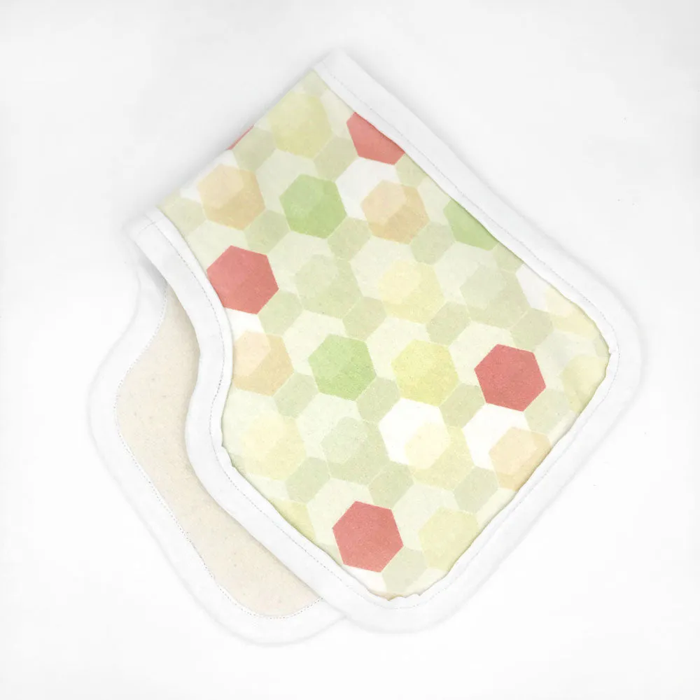 Juicy Geometric Burp Cloth - Organic Cotton | *25% Off!*