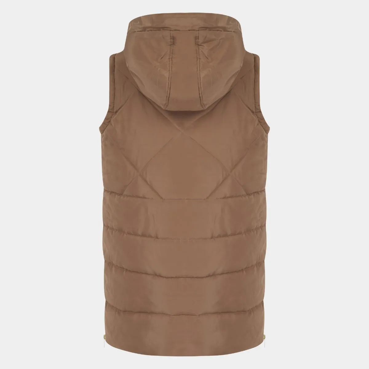 Ladies Diamond Quilted Gilet