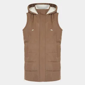 Ladies Diamond Quilted Gilet