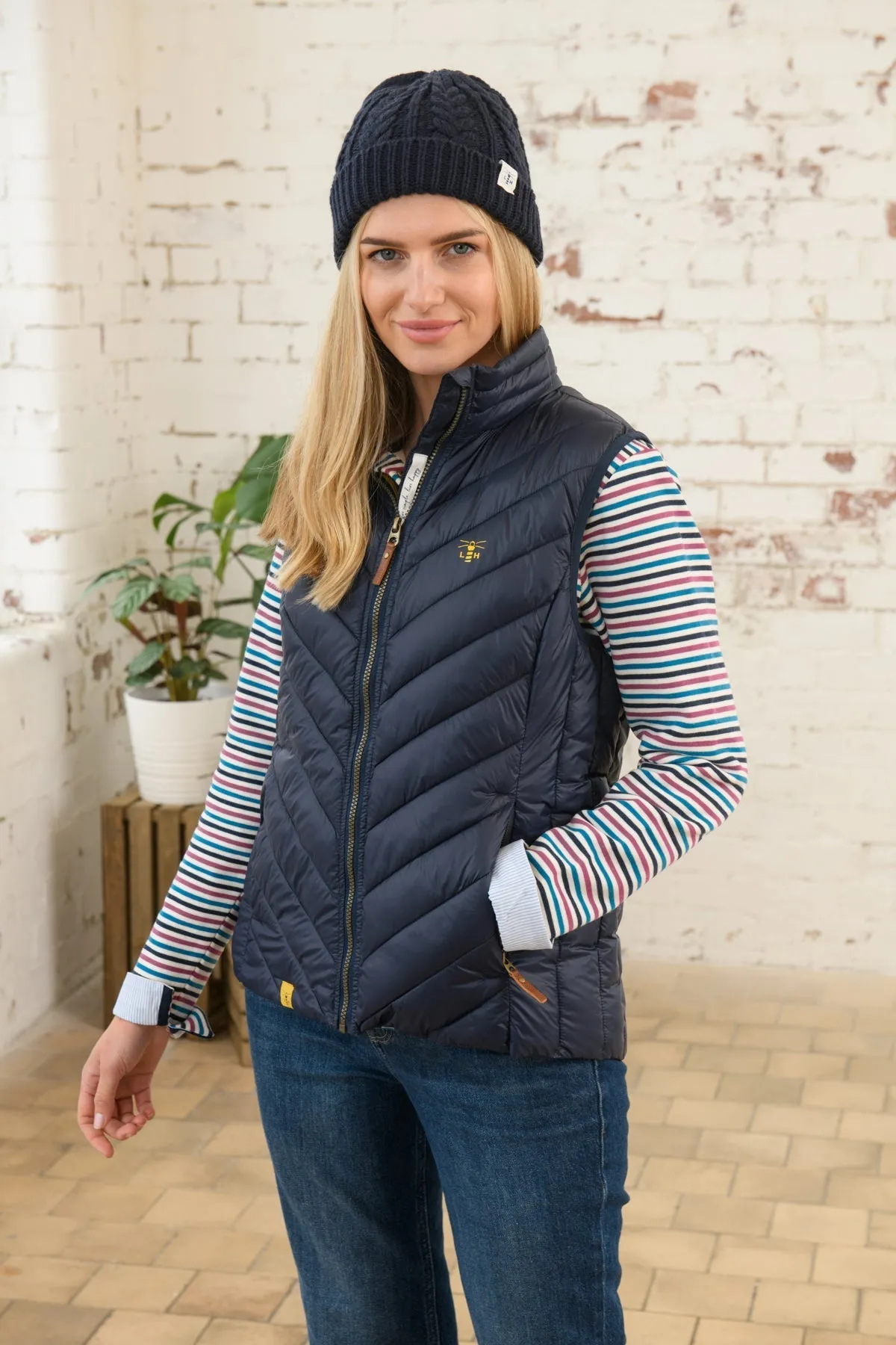 Laurel Gilet - Navy