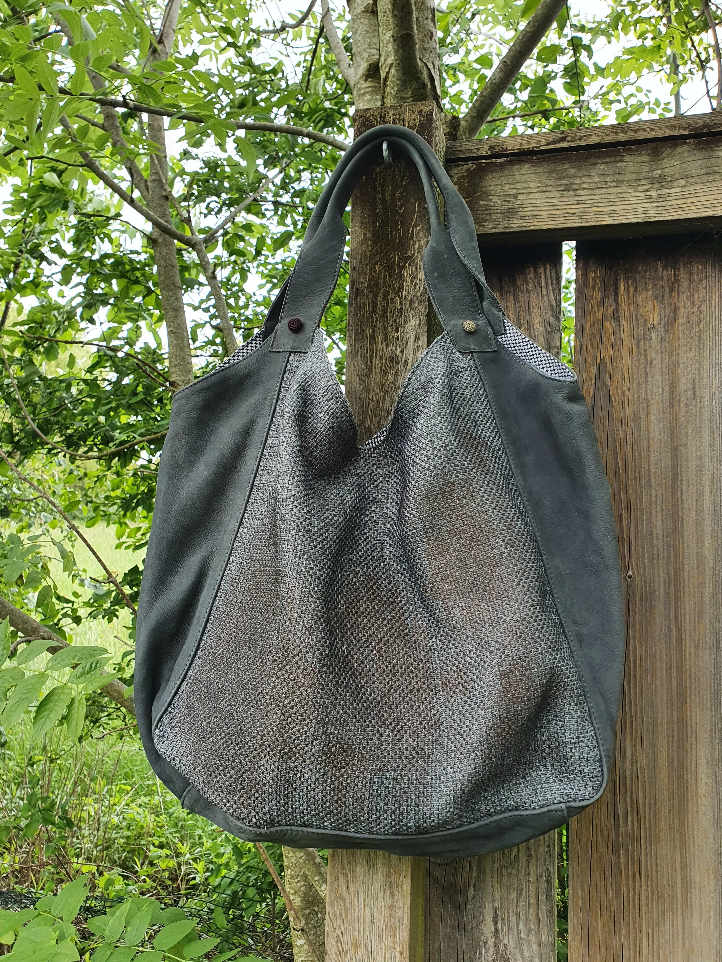 Leather & fabric bags LORE