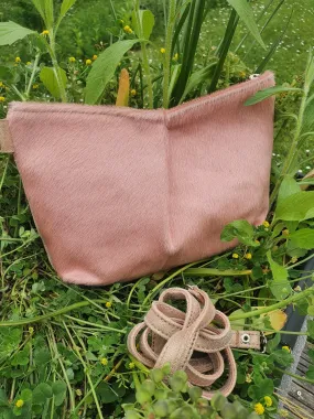 Leather pochette ANNIE