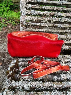 Leather pochette NOOR