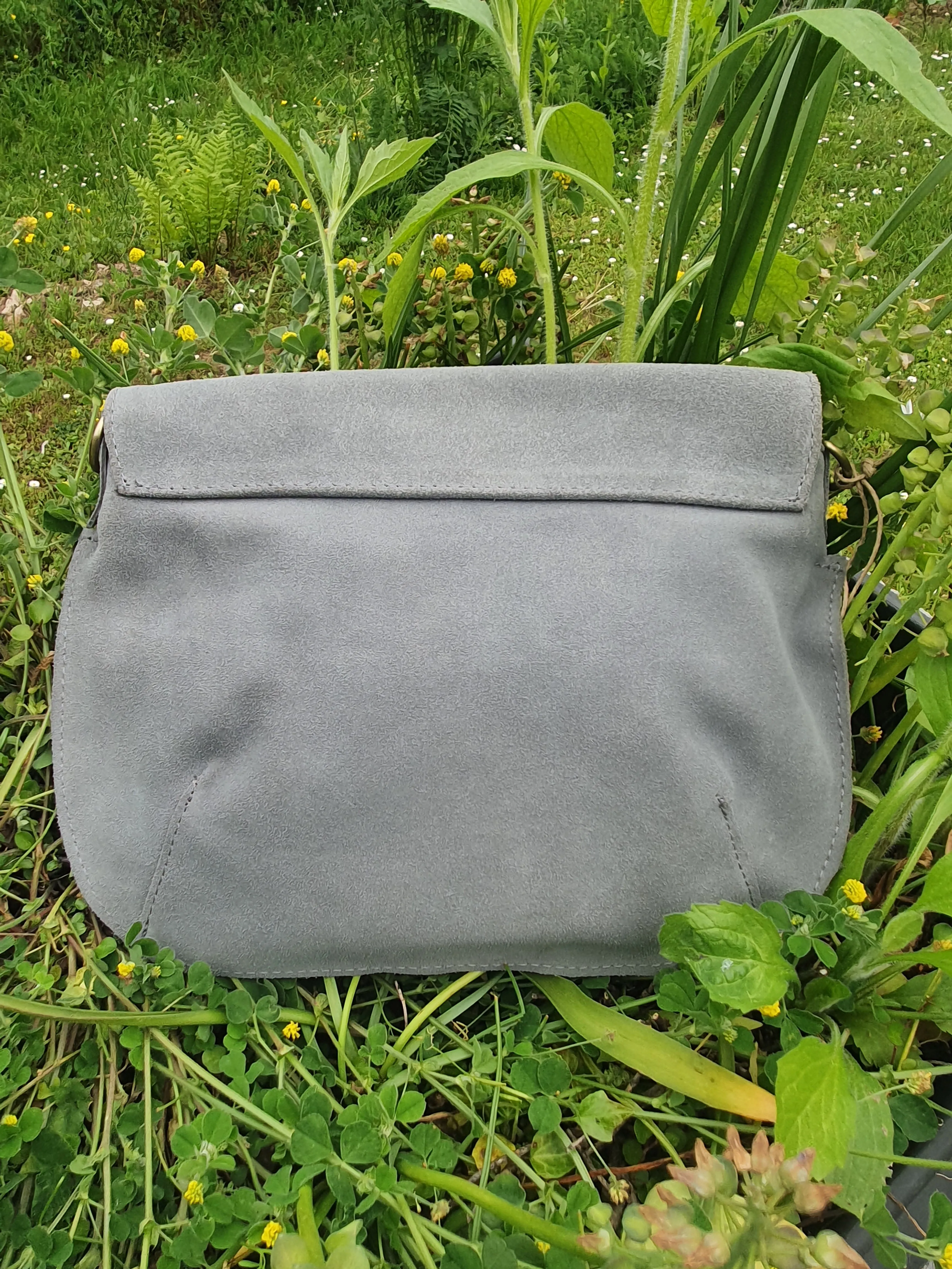 Leather pochette PAULINE