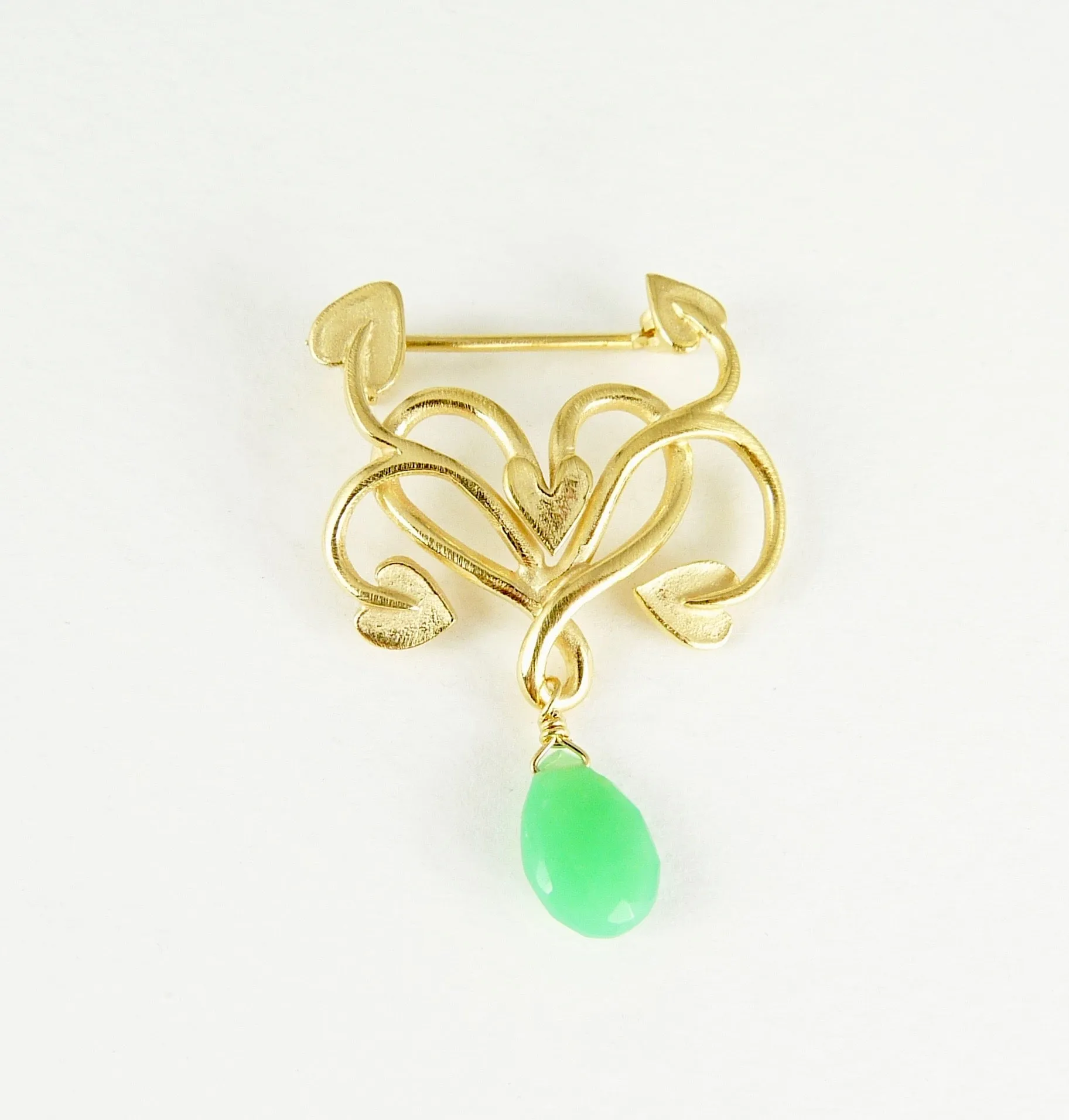 Louisa Brooch in 18ct Gold Plate