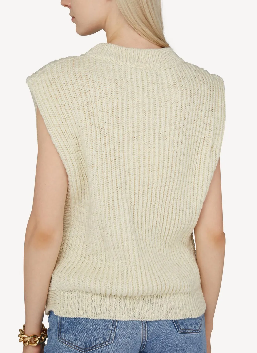 Magali Pascal - Gilet - Beige - Femme