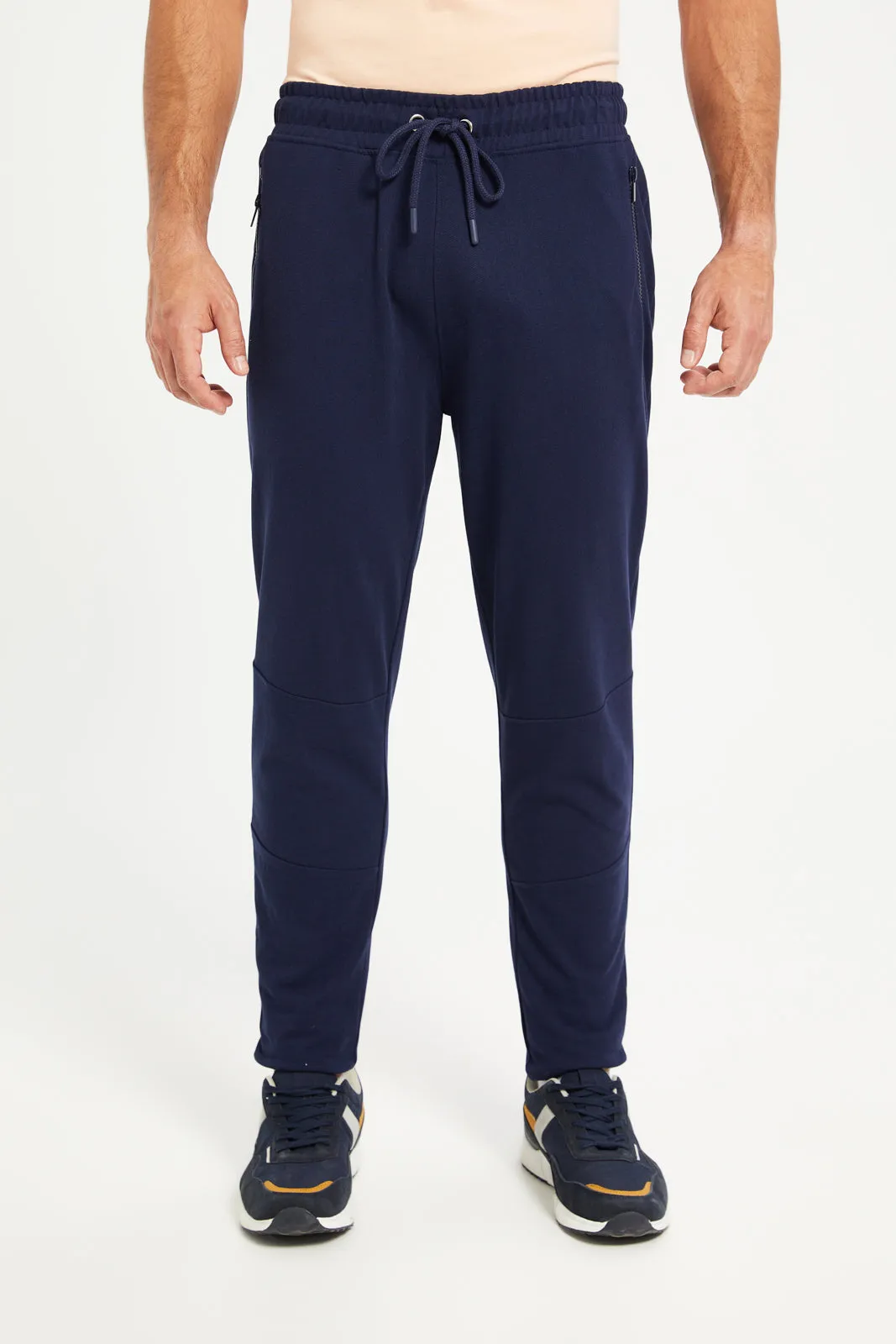 Men Navy Jogger Pants