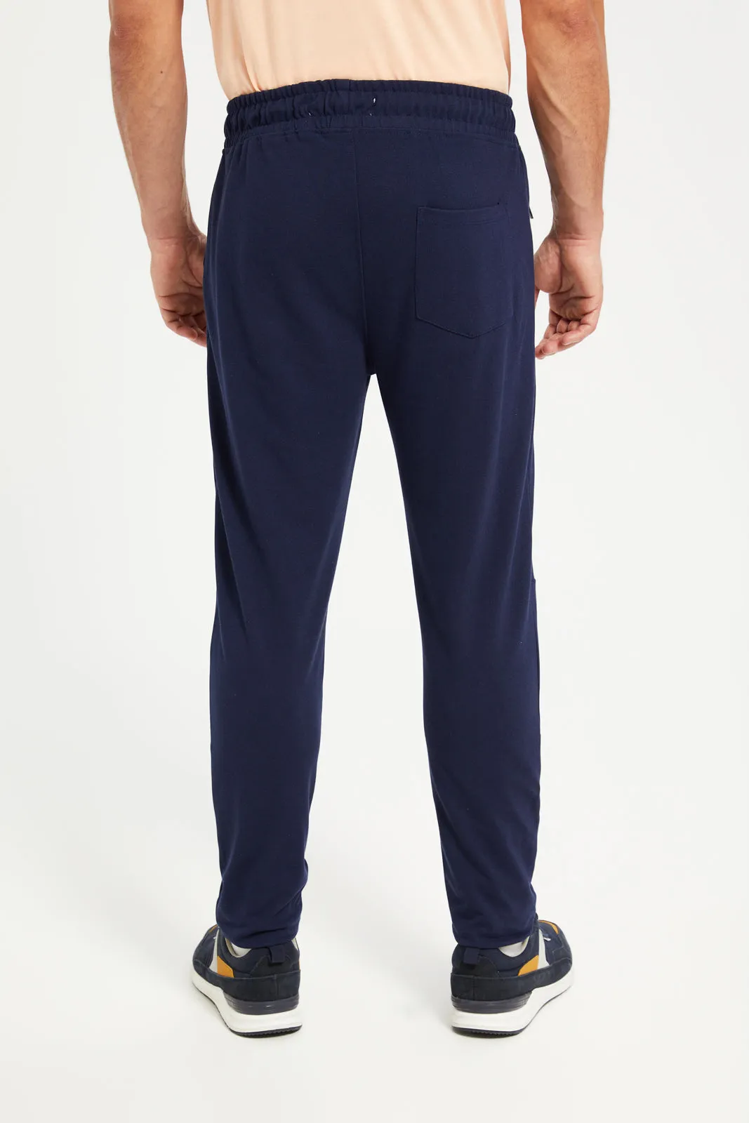 Men Navy Jogger Pants