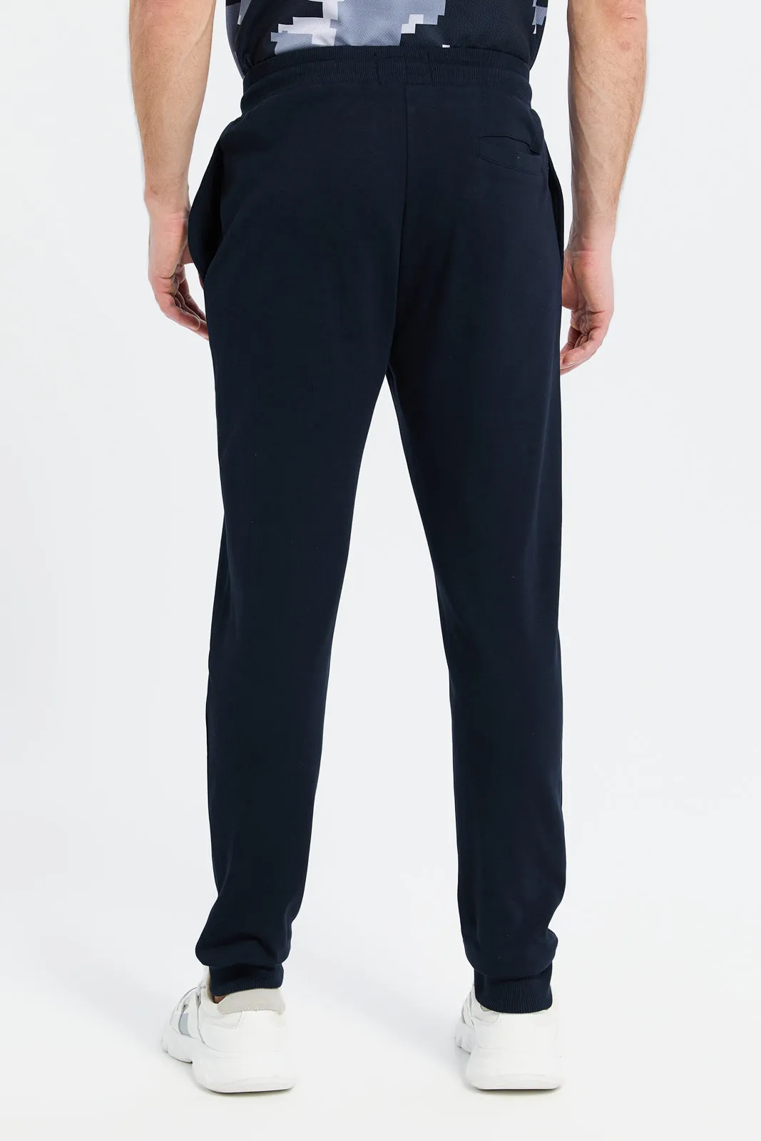 Men Navy Soft Touch Joggers