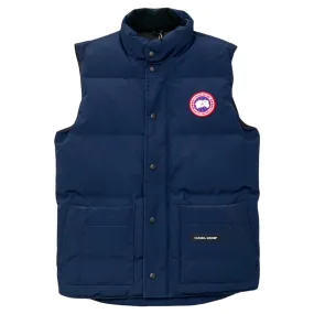 Men's Freestyle Crew Gilet Navy Size S