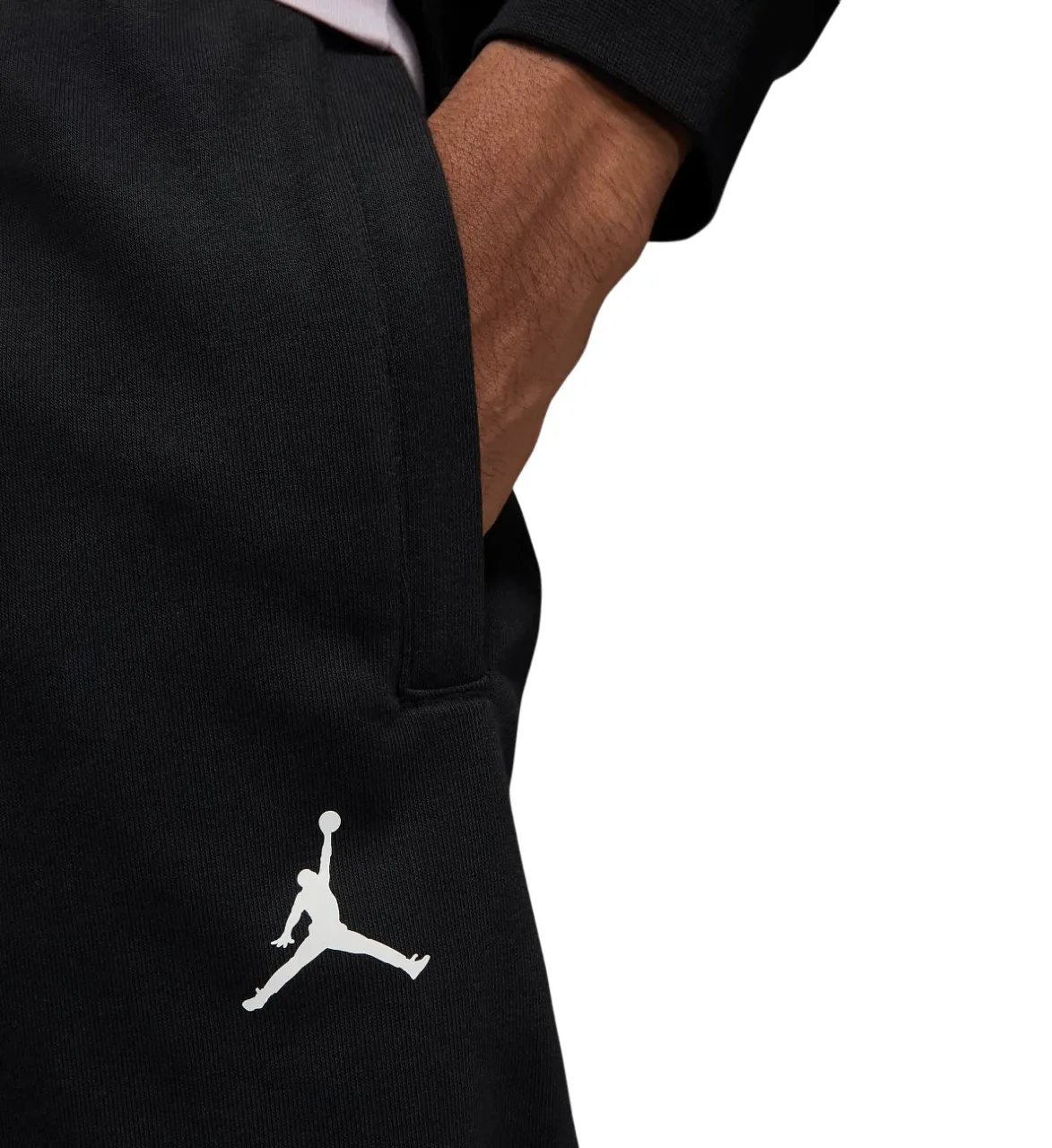 Mens Nike Jordan Dri-Fit Sport Black Fleece Joggers Athletic Trackies