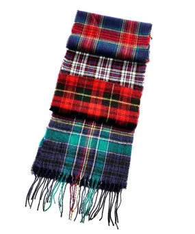 Men's Plaid Scarf