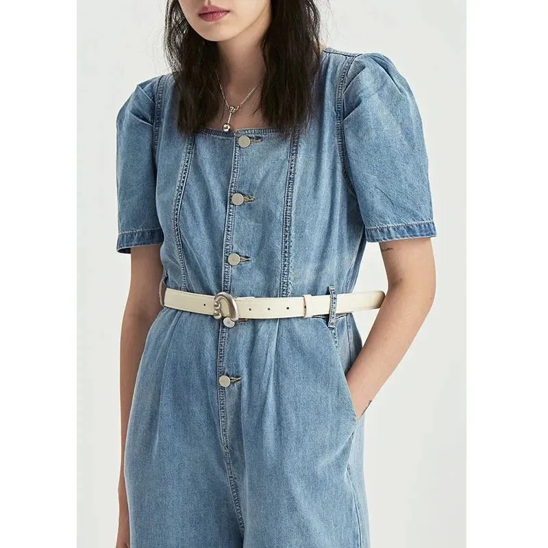 Metal Nail Buckle Belt Shirt Belt Women Belt Jean Waist Dress Belt