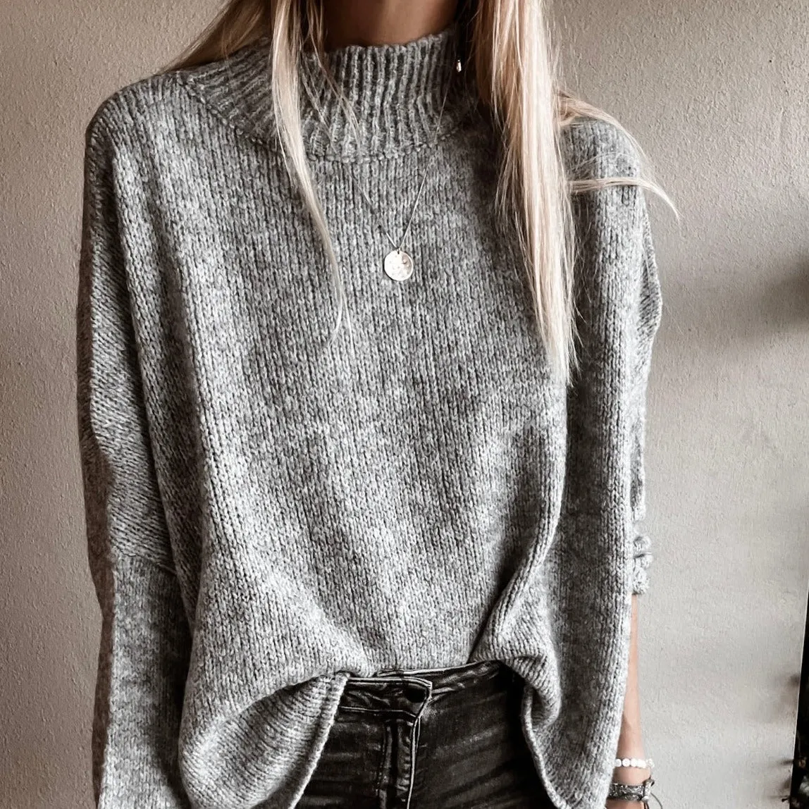 Milano GREY HIGH NECK jumper *NEW*