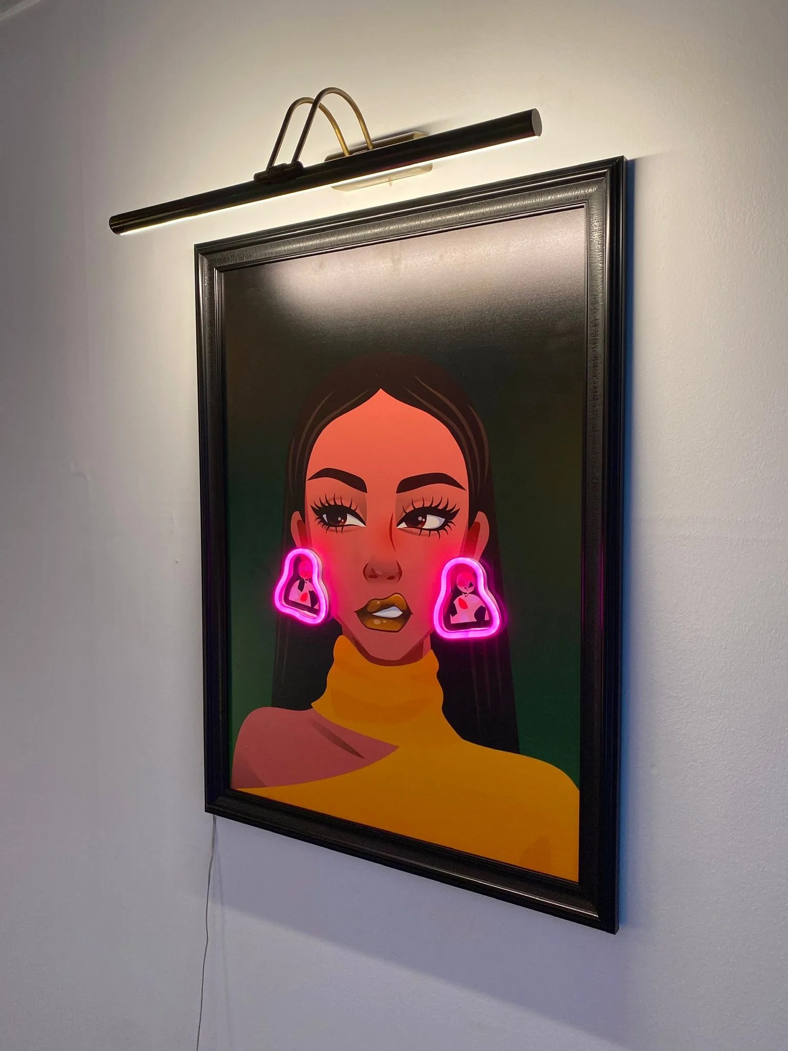 Neon Earrings