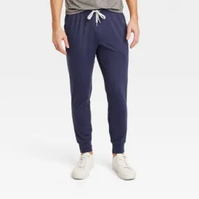 New - Men's Soft Stretch Joggers - All In Motion Starless Night Blue XXL