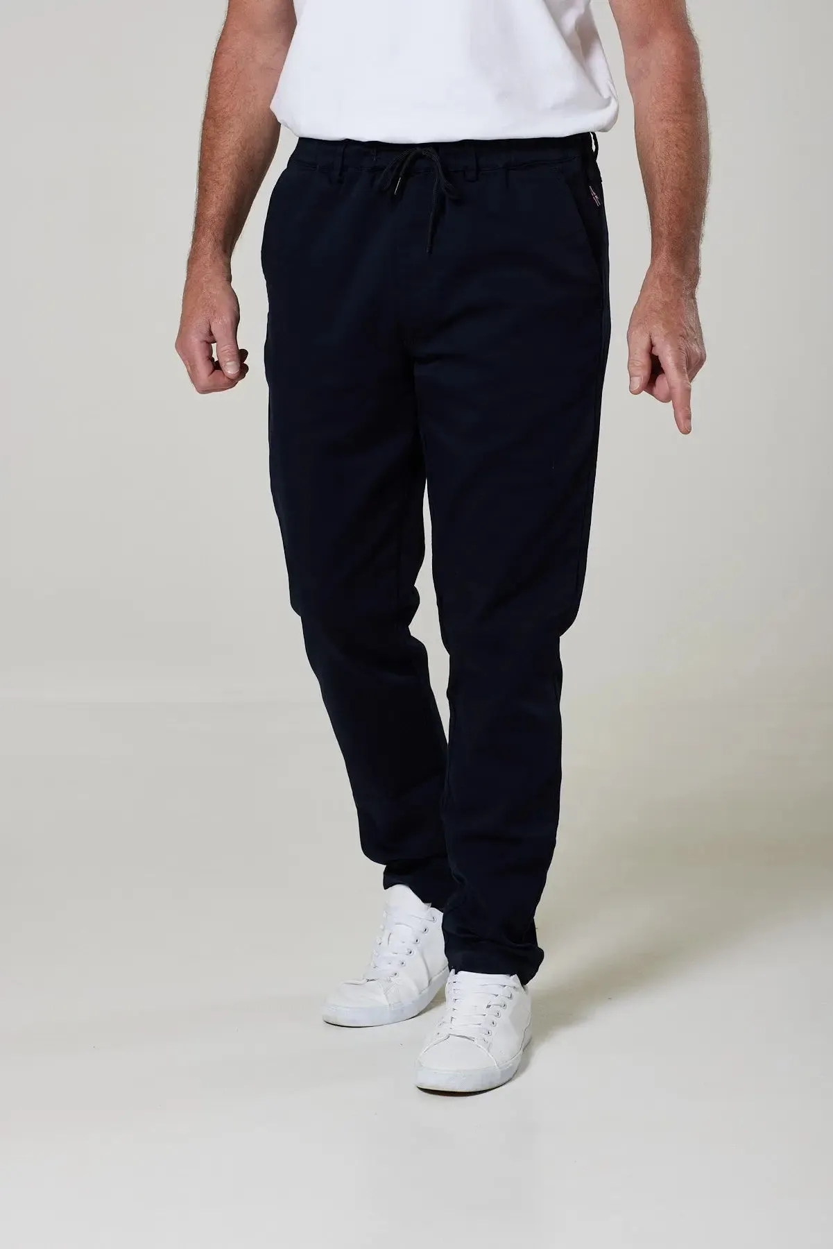 Newington Zip Joggers - Navy