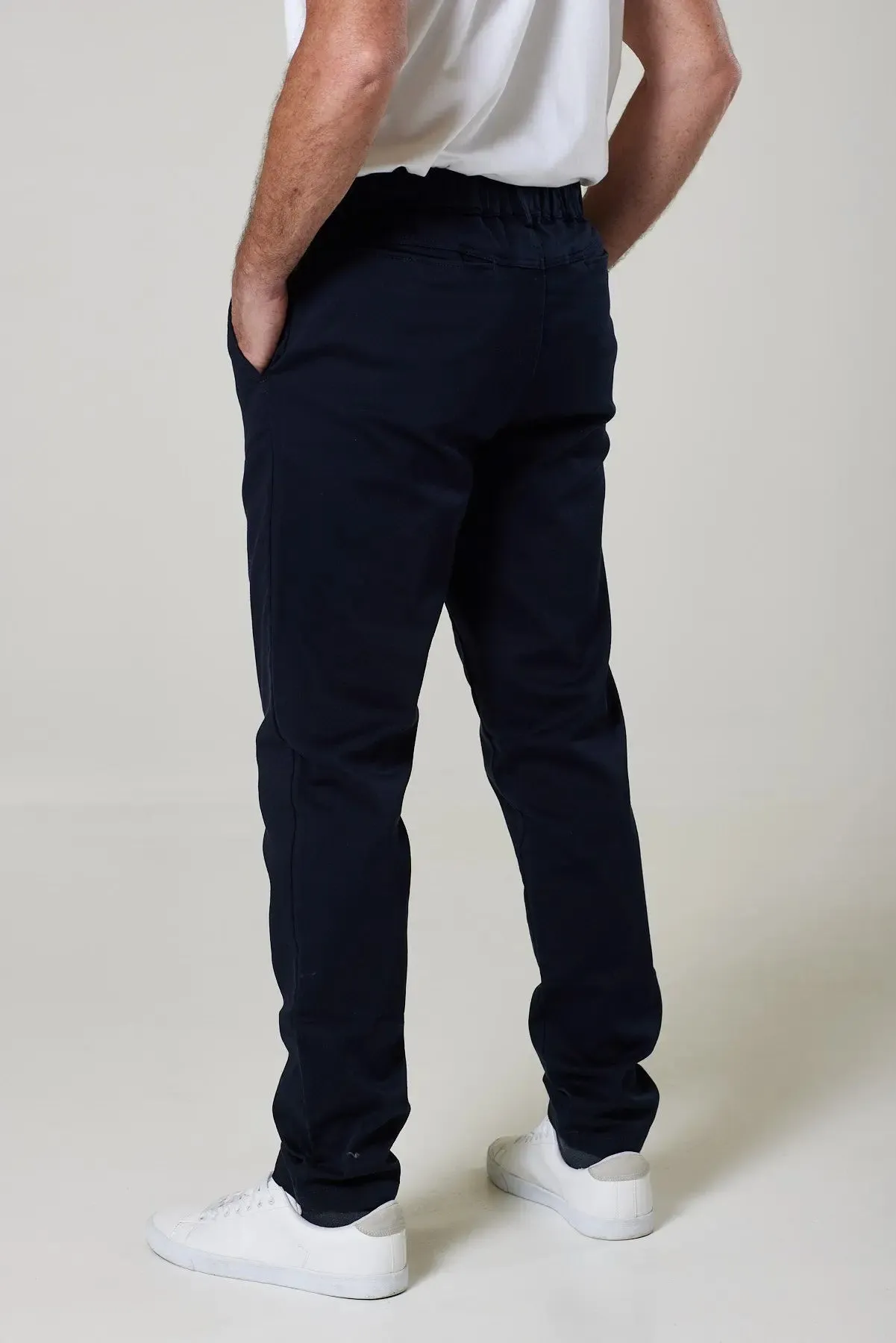 Newington Zip Joggers - Navy