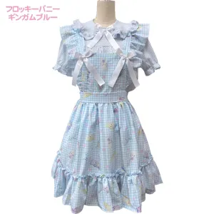 Nile Perch fairy kei "Bunny" dress