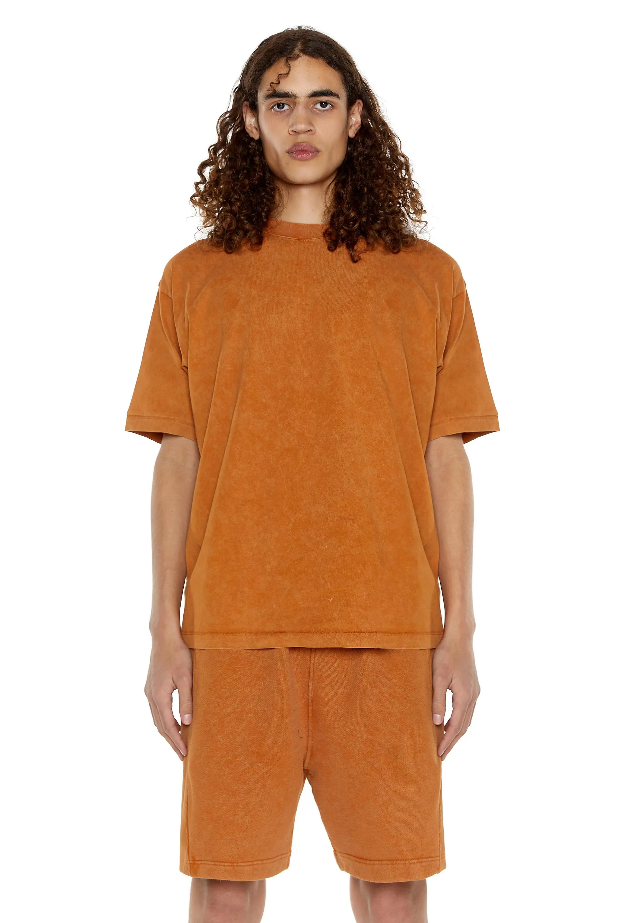 NTRLS Rust Orange Oversized T-shirt