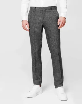 Pantalon tweed anthracite