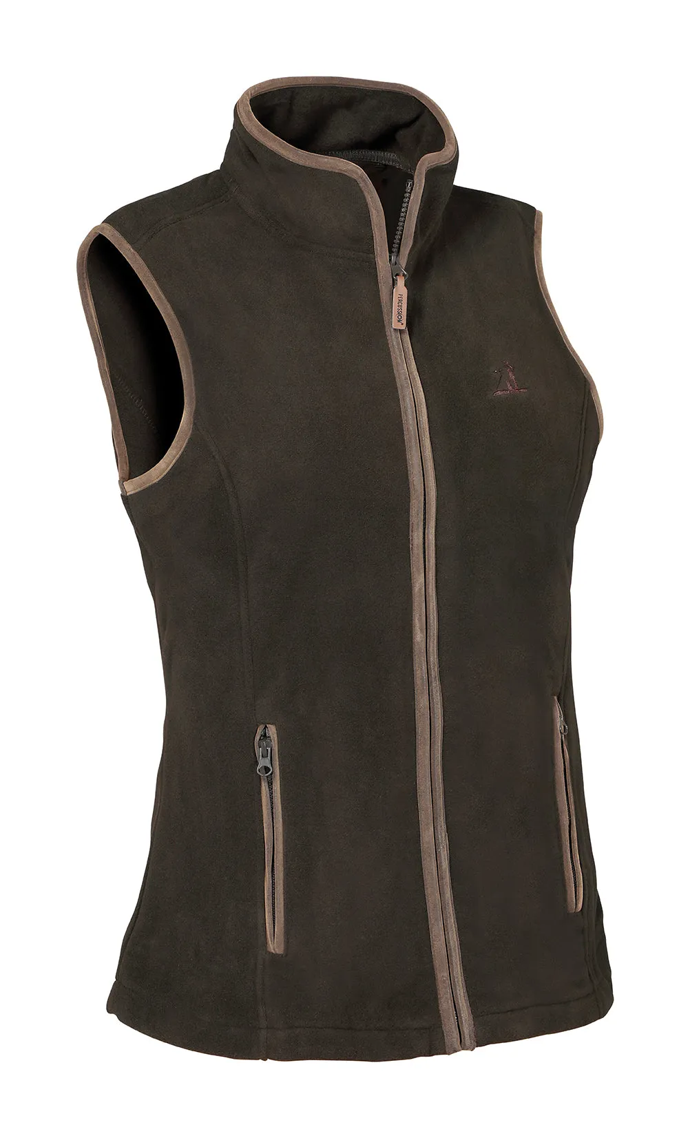 Percussion Womens Scotland Fleece Gilet