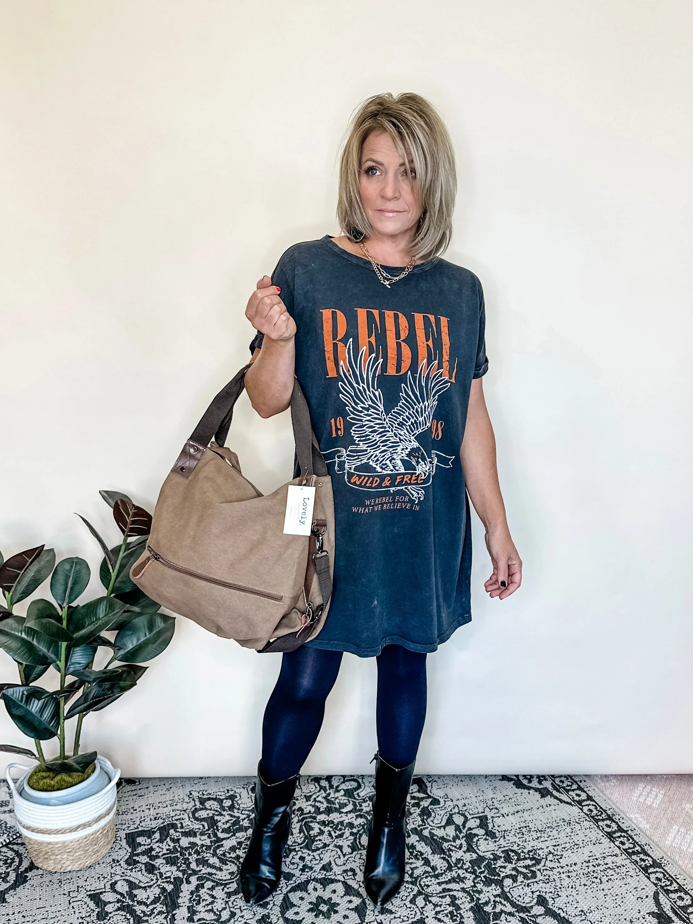 Rebellious T-shirt Dress