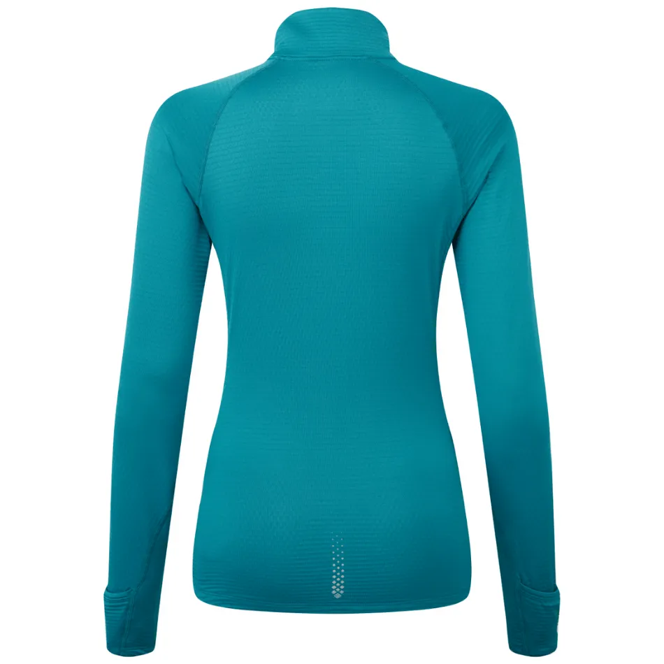 Ronhill Women's Winter 1/2 Zip Top in Marine/Acid AW24