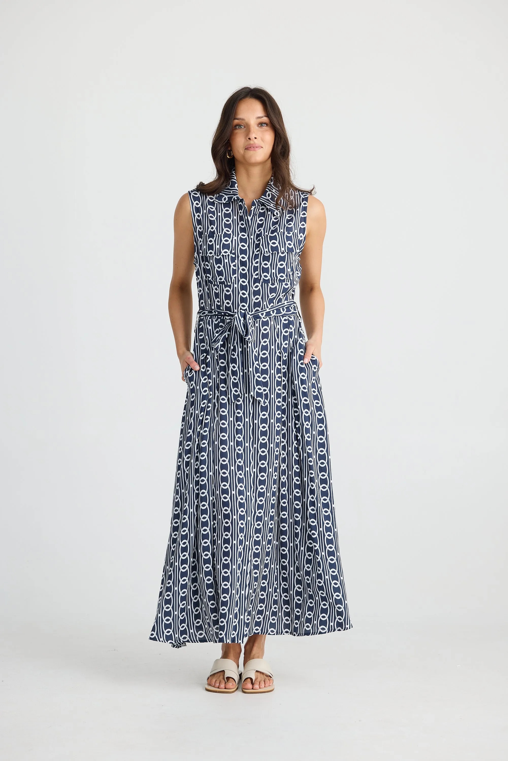 Rossellini Sleeveless Dress