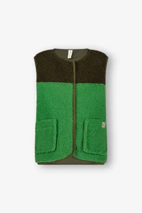 Rox Teddy Gilet Groen