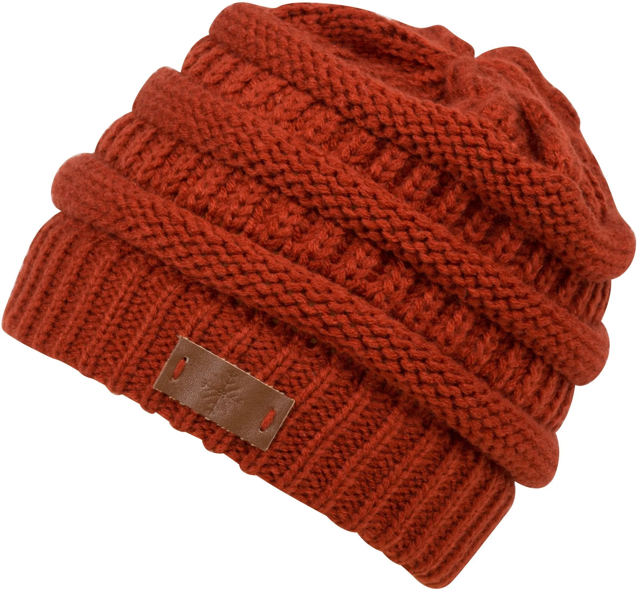 Sakkas Beehive Cable Knit Modern Beanie