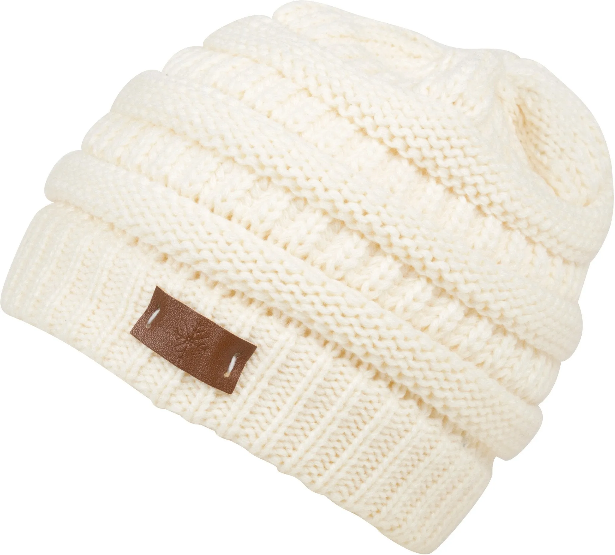 Sakkas Beehive Cable Knit Modern Beanie