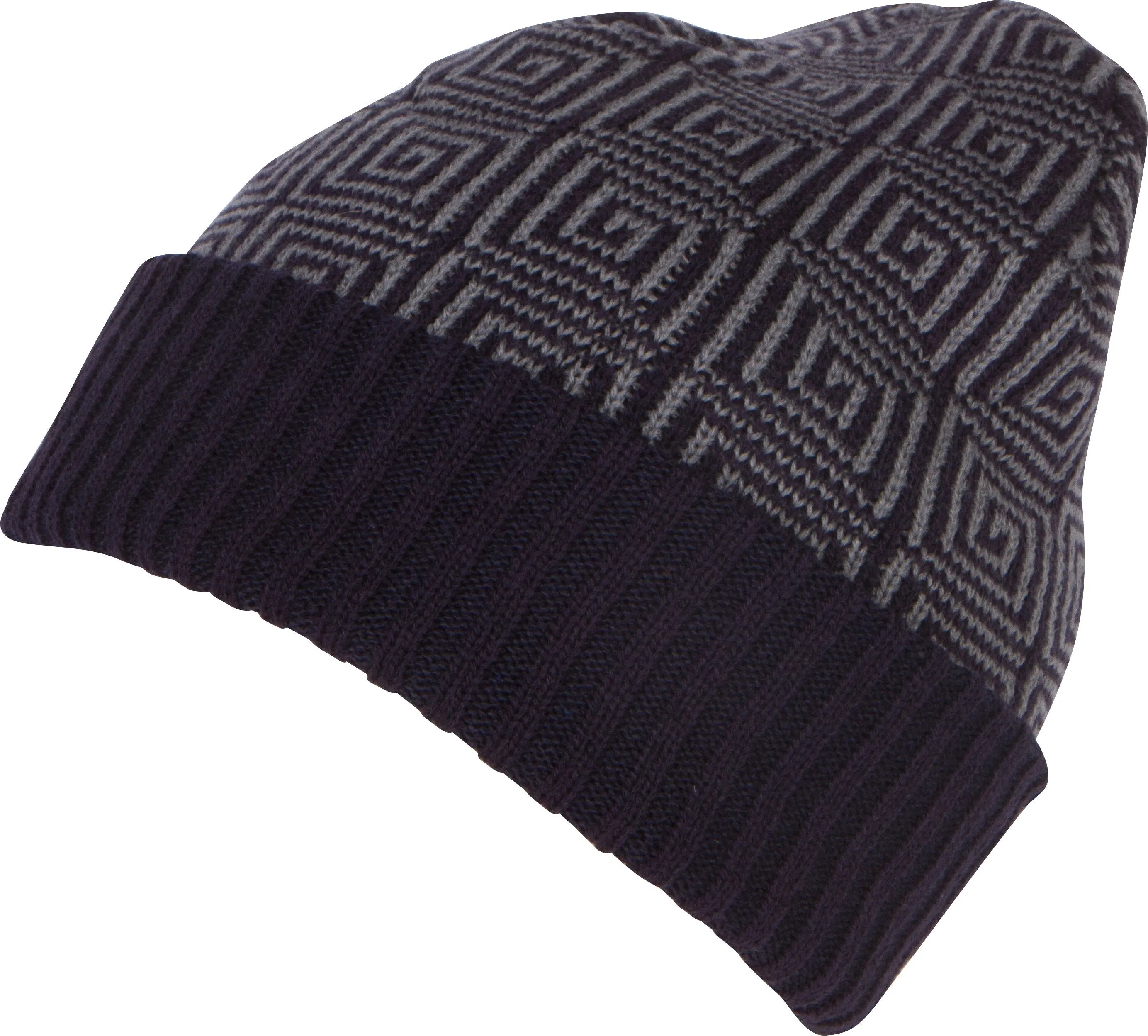 Sakkas Lucien Pattern Knit Cap Beanie Hat Warm Light Unisex