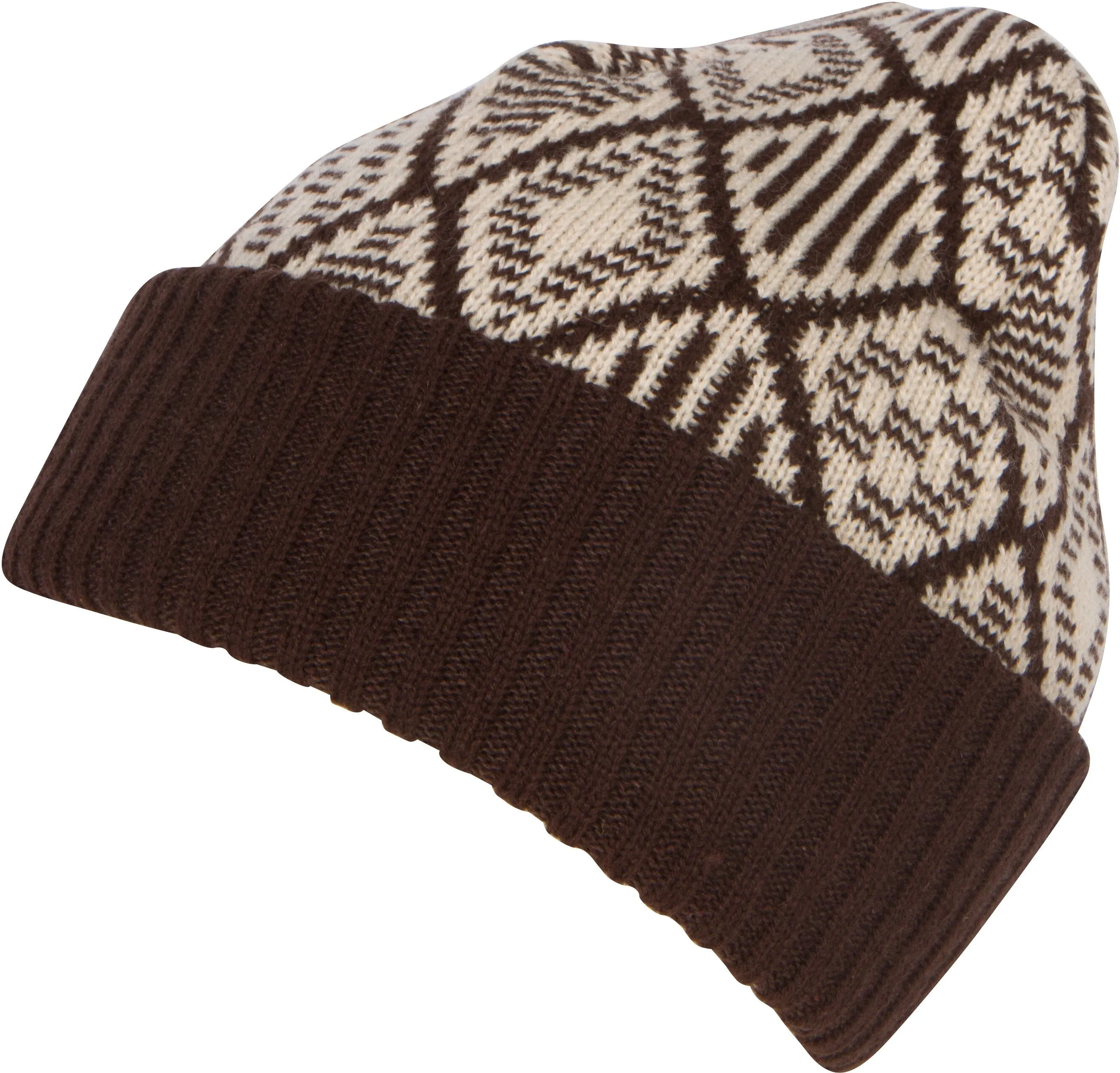 Sakkas Lucien Pattern Knit Cap Beanie Hat Warm Light Unisex