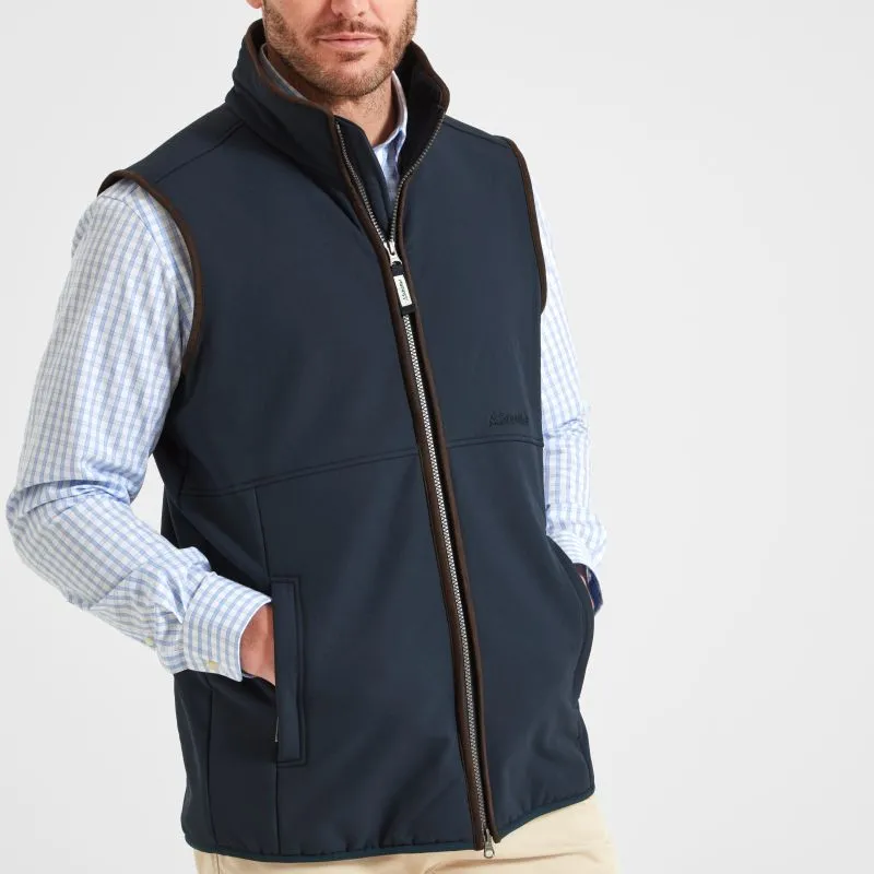 Schoffel Belton Mens Gilet - Navy