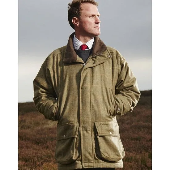 Schoffel Mens Ptarmigan Tweed Shooting Coat