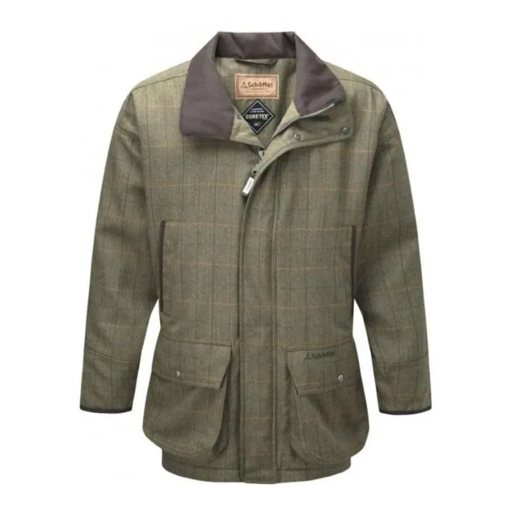 Schoffel Mens Ptarmigan Tweed Shooting Coat