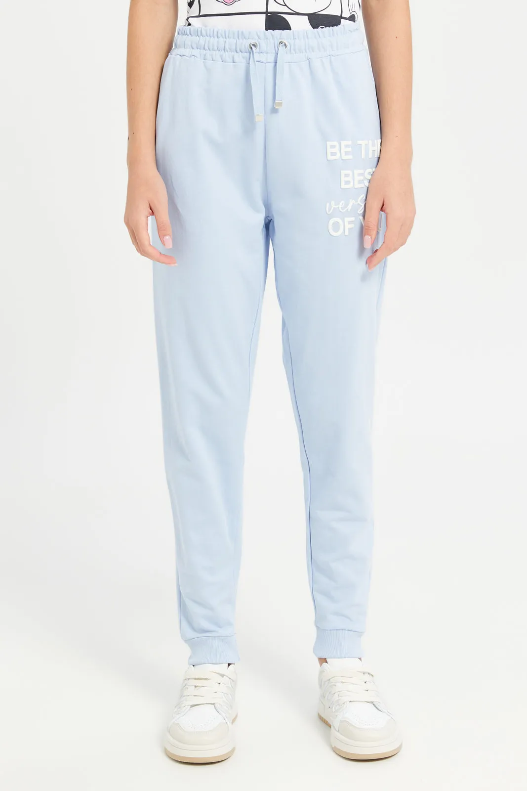 Senior Girls Blue Basic Pants