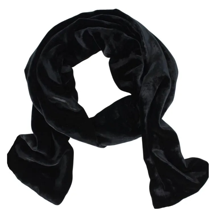 Silk Velvet Oblong Scarf