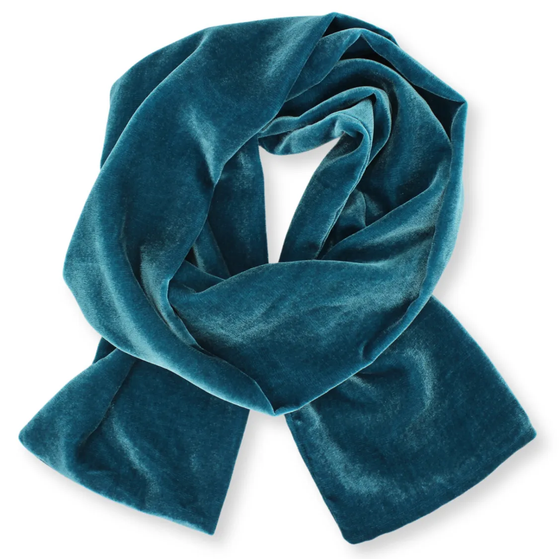 Silk Velvet Oblong Scarf